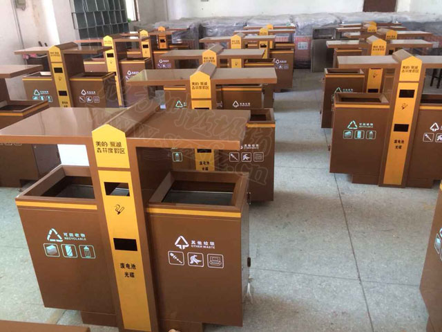 烤漆垃圾桶生產(chǎn)工藝？與噴漆垃圾桶區(qū)別