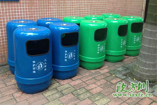 貴陽市政玻璃鋼果皮箱，來自欣方圳
