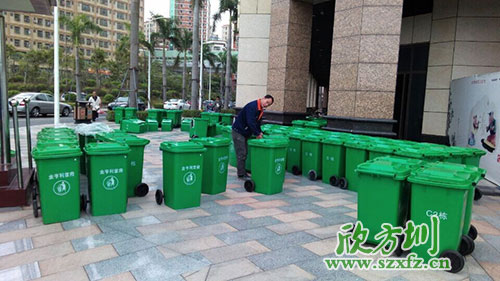 欣方圳塑料環(huán)保垃圾桶，天津市場銷量倍增