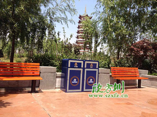 戶外分類彩繪垃圾桶什么品牌好？欣方圳為您推薦