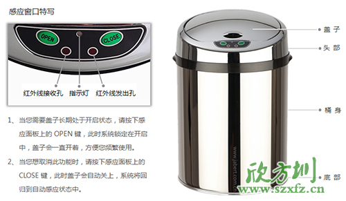 電子感應(yīng)垃圾桶價格貴嗎？智能感應(yīng)垃圾桶好用嗎